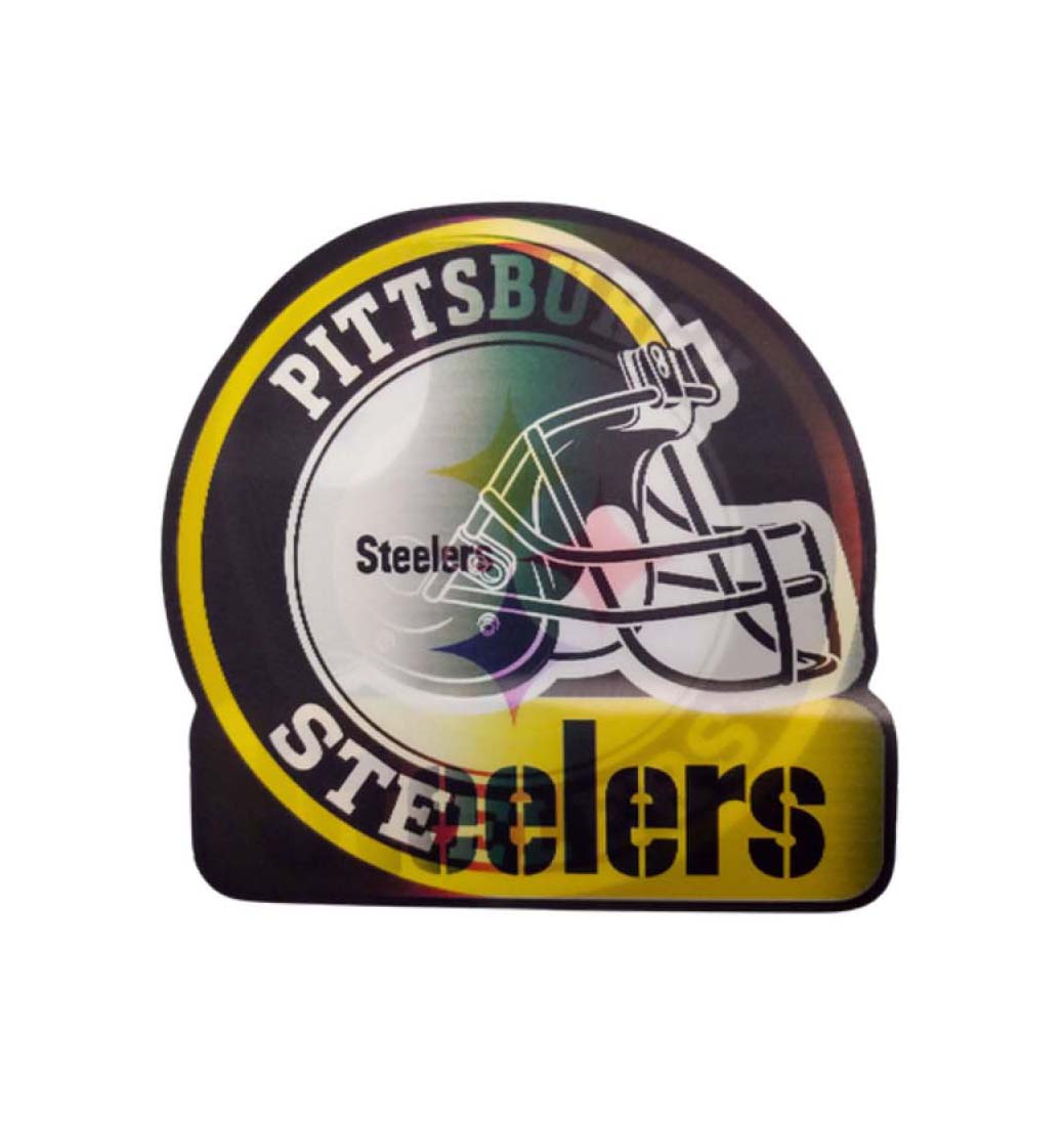 3D3DK013 Pittsburgh Steelers Helmet Sticker