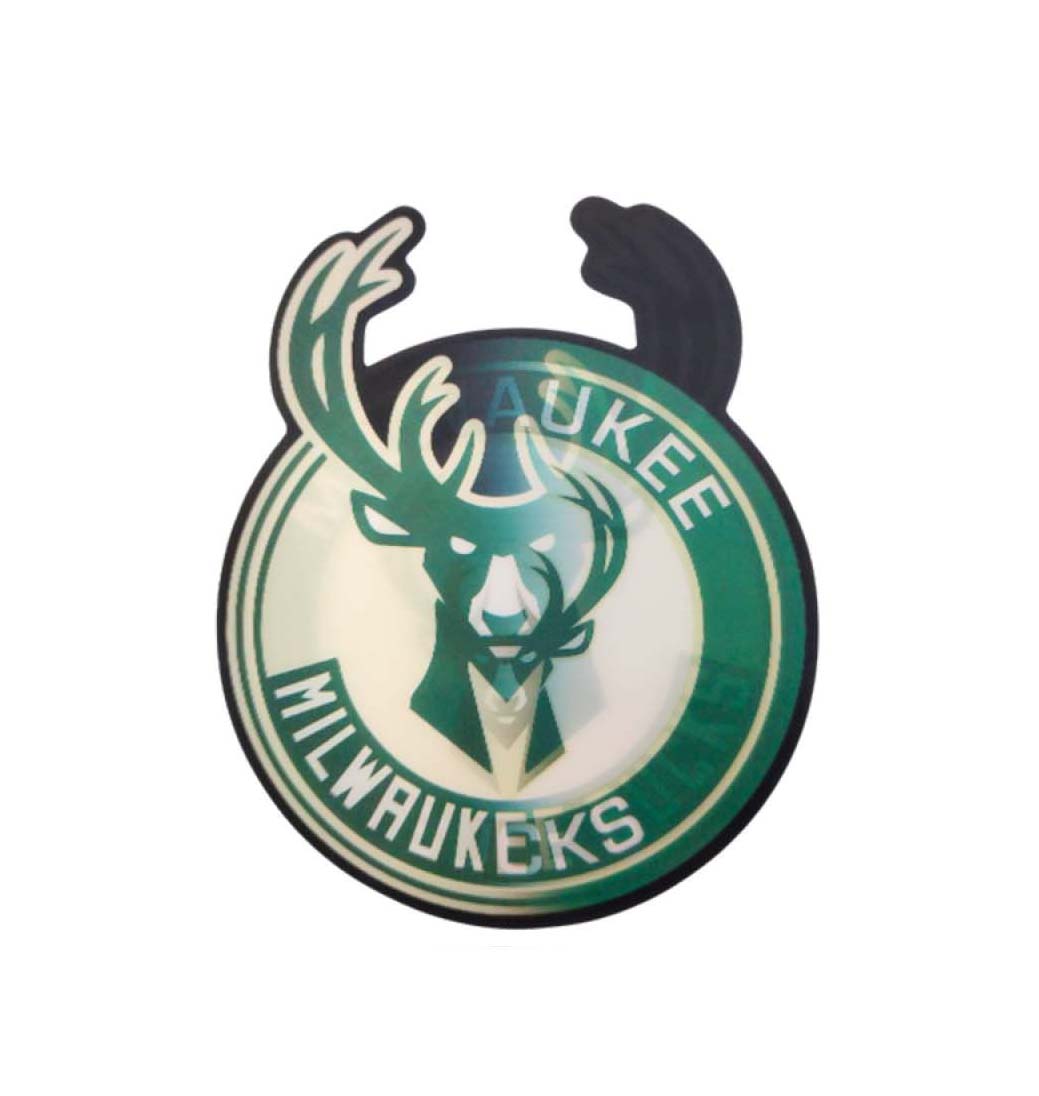 3D3DK020 Milwaukee Bucks Sticker