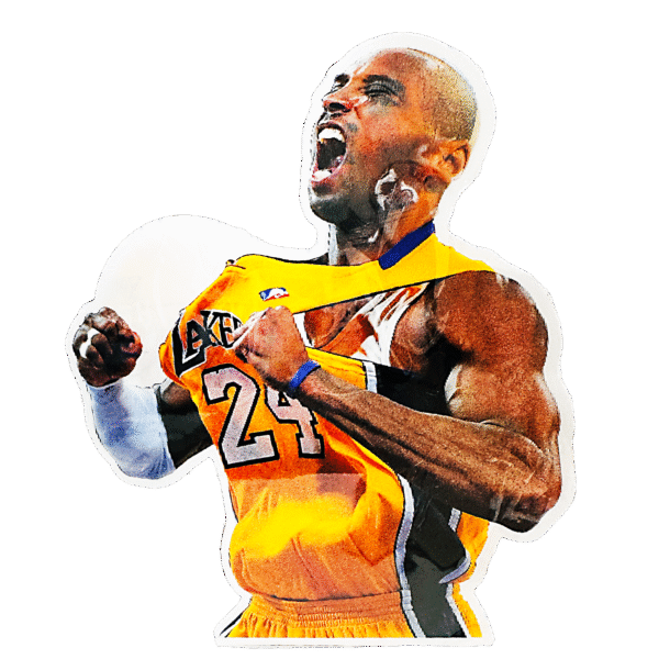 3D3DK021 Lakers Kobe Bryant Sticker