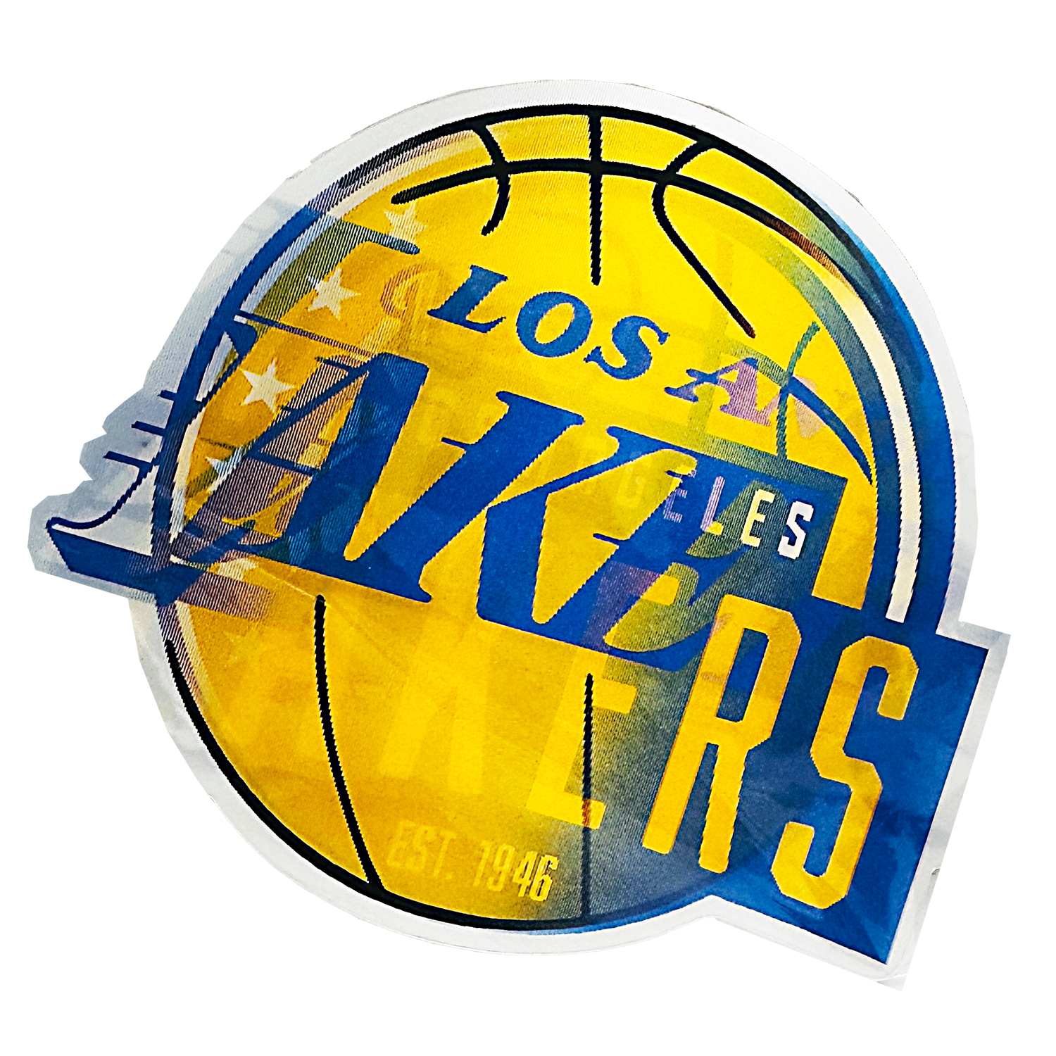 3D3DK022 Los Angeles Lakers Sticker