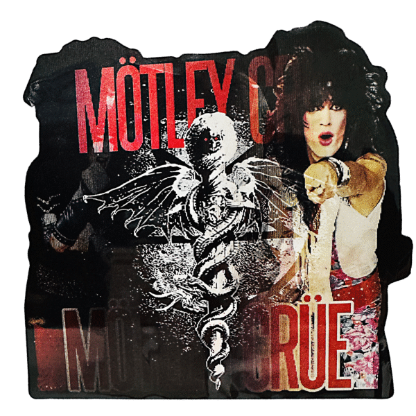 3D3DK028 Motley Crue Sticker