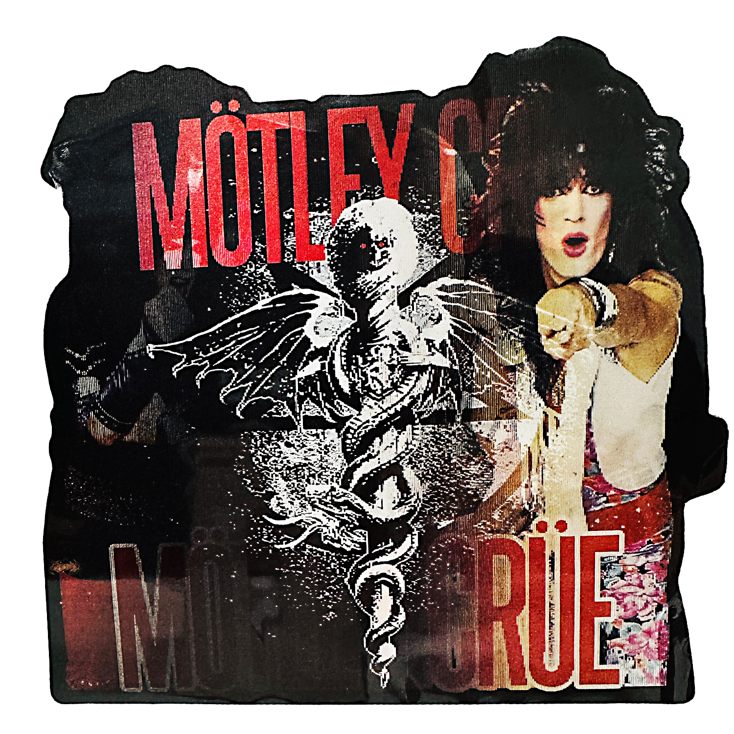 3D3DK028 Motley Crue Sticker