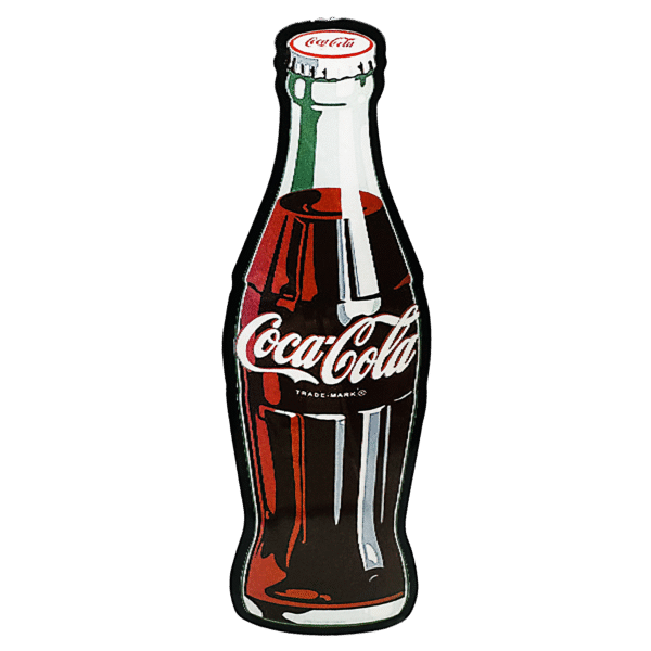 3D3DK030 Coca Cola Bottle Sticker