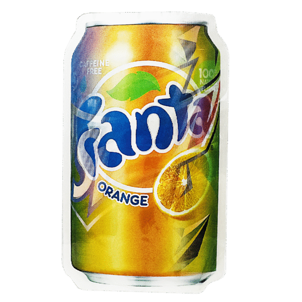 3D3DK032 Fanta Orange Sticker