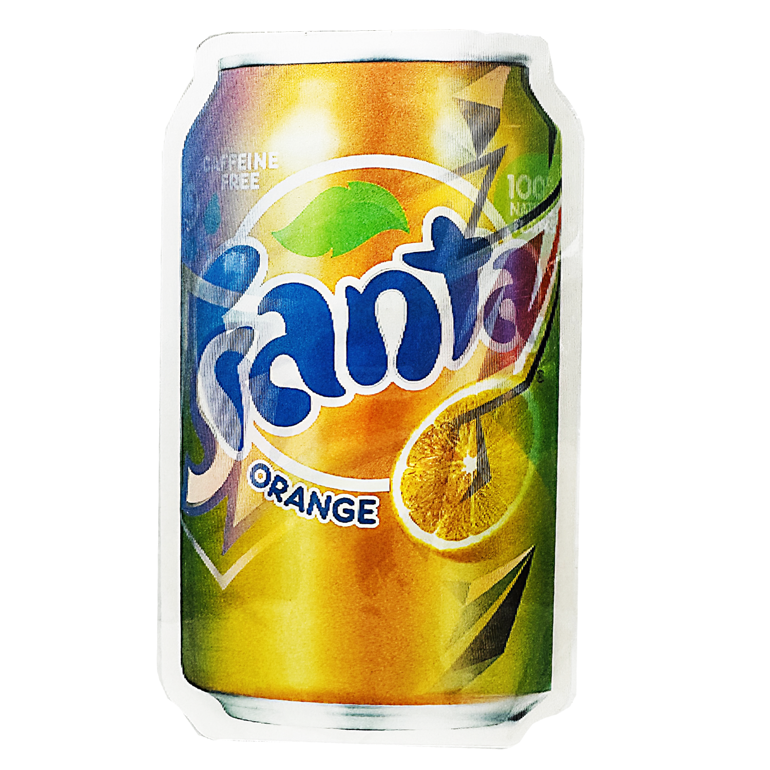 3D3DK032 Fanta Orange Sticker
