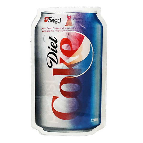 3D3DK033 Pepsi - Diet Coke Can Sticker