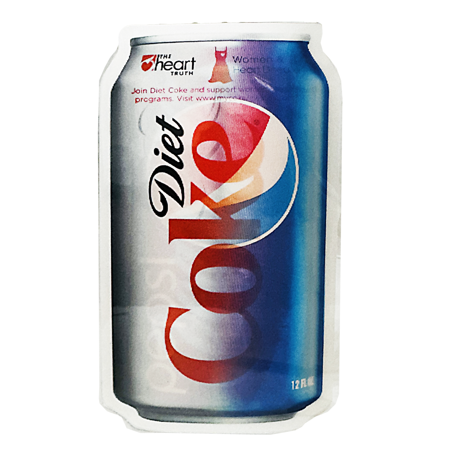 3D3DK033 Pepsi – Diet Coke Can Sticker
