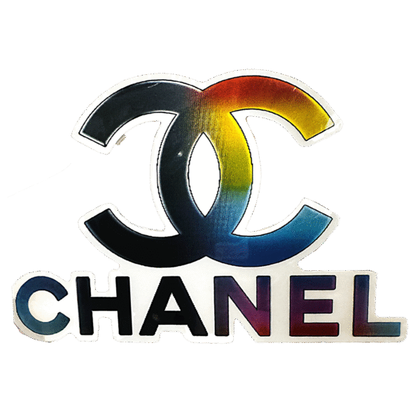 3D3DK036 Chanel Logo Sticker