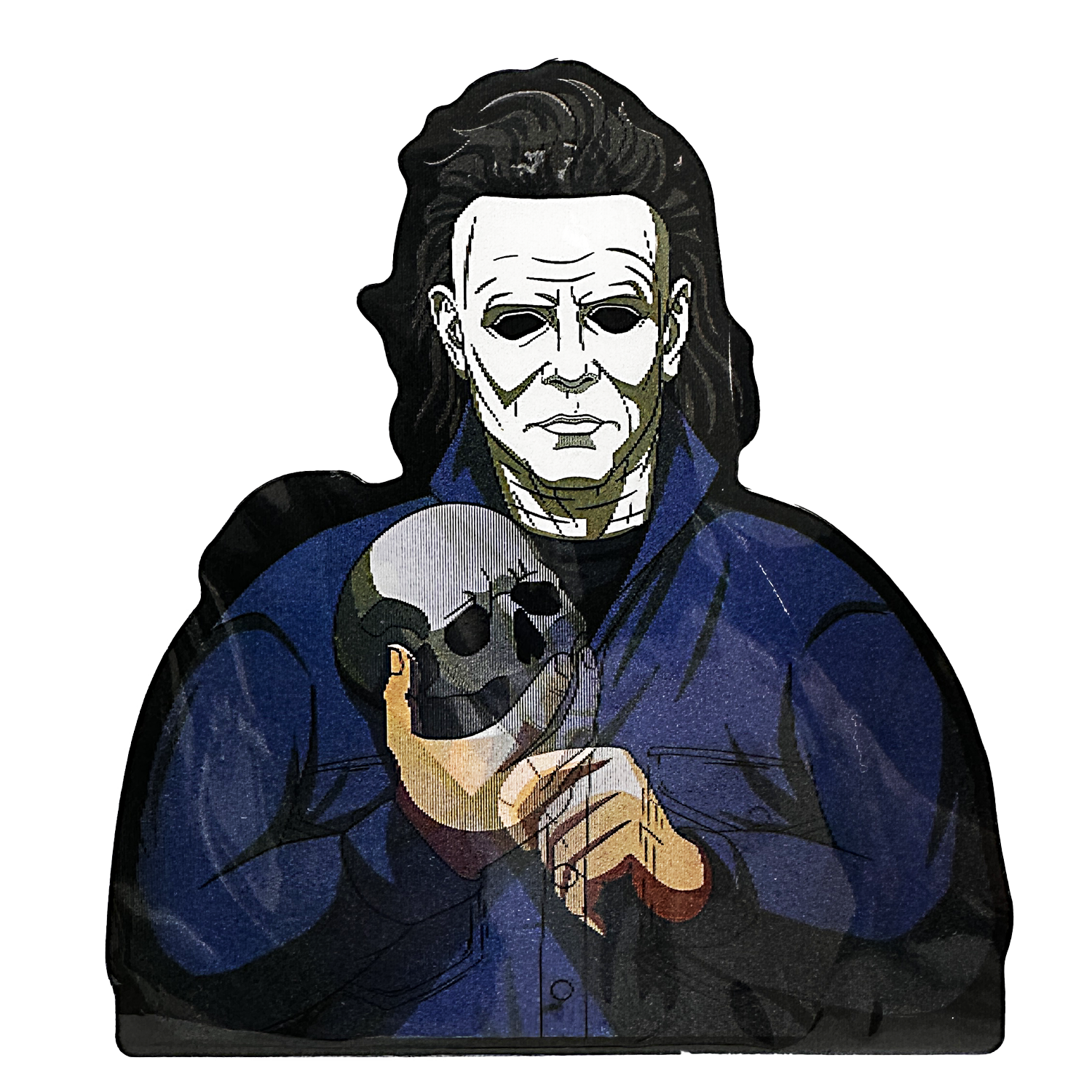 3D3DK045 Michael Meyers Halloween Sticker