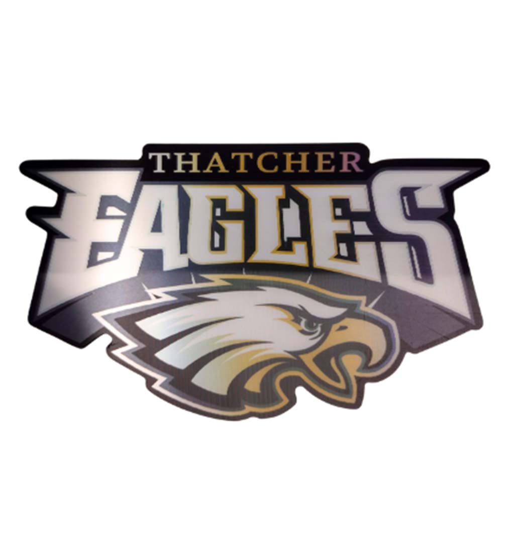 3D3DK052 The Eagles Thatcher Sticker