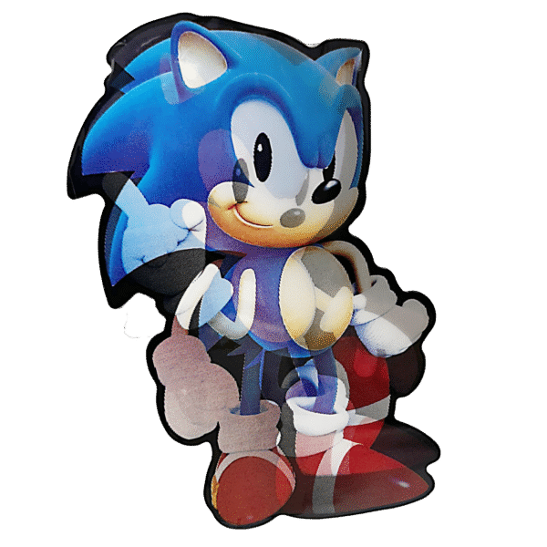 3D3DK063 Sonic Sticker