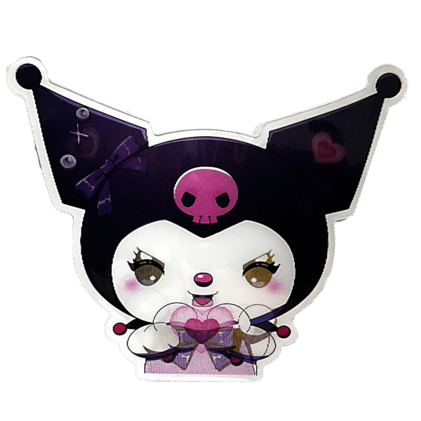 3D3DK083 My Melody Kuromi Sticker