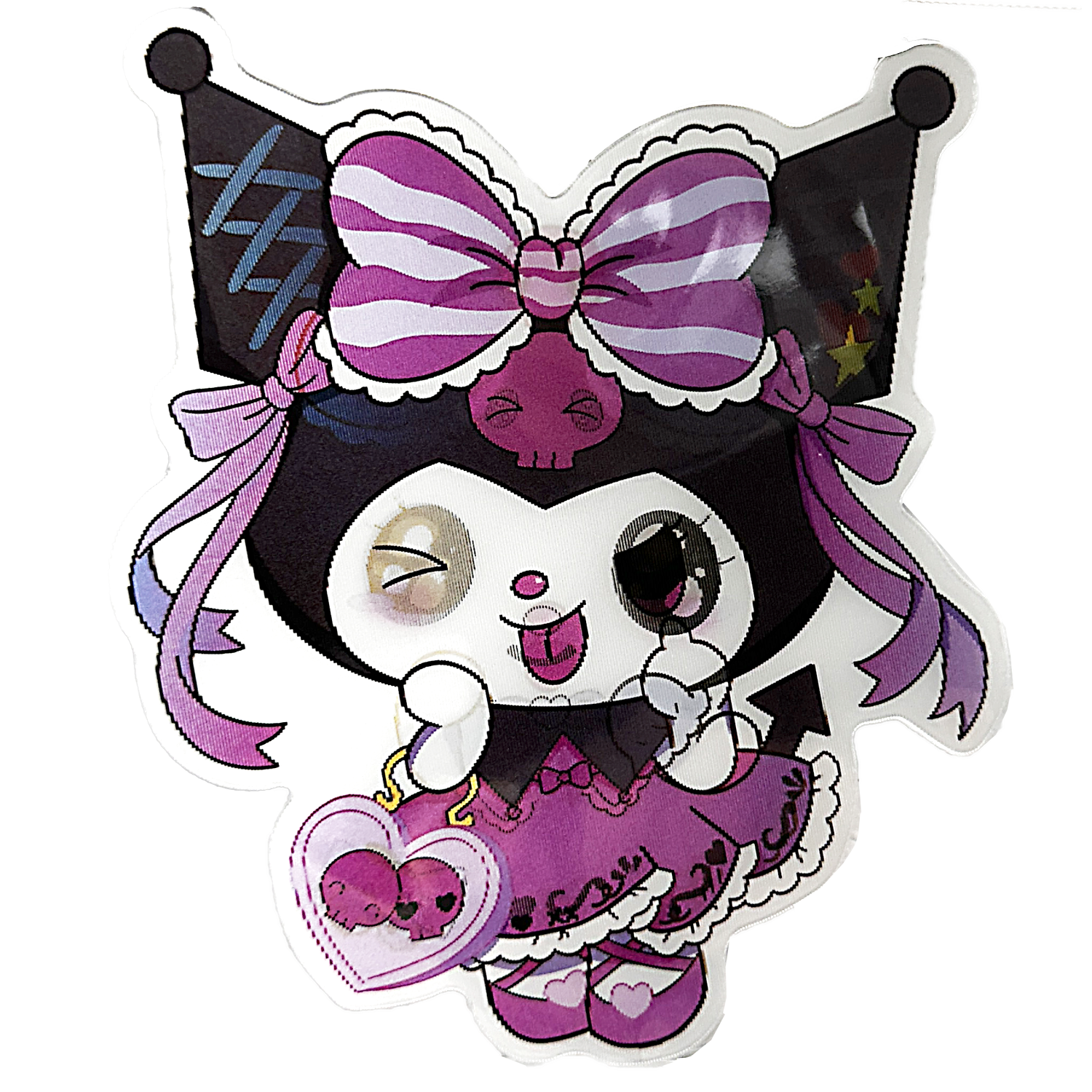 3D3DK087 My Melody Kuromi Wild Sticker