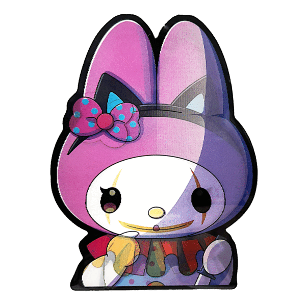 3D3DK091 My Melody Clown Face Sticker