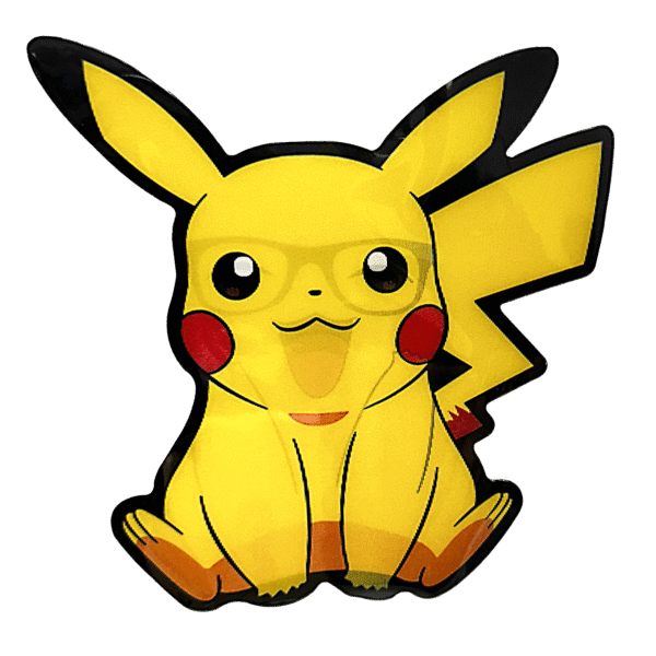 3D3DK093 Pokemon Pikachu Sticker