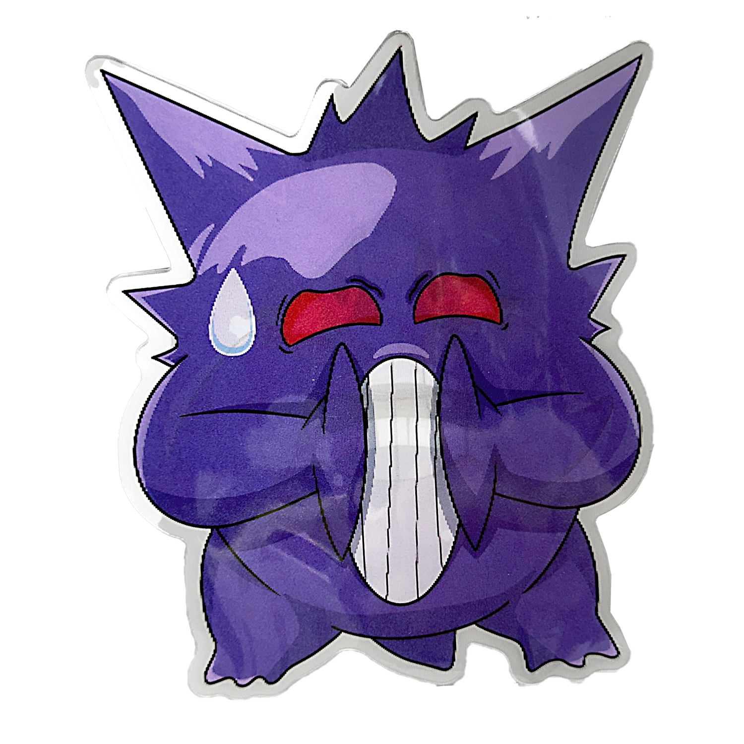 3D3DK102 Pokemon Gengar Sticker