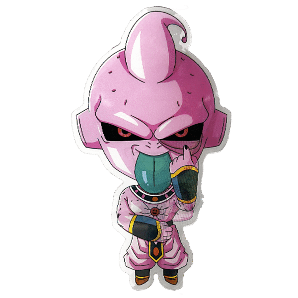 3D3DK106 Anime Dragon Ball Z Majin Buu Sticker