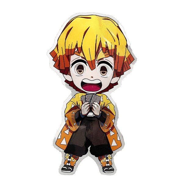 3D3DK111 Anime Kimetsu no Yaiba Zenitsu Agatsuma Sticker