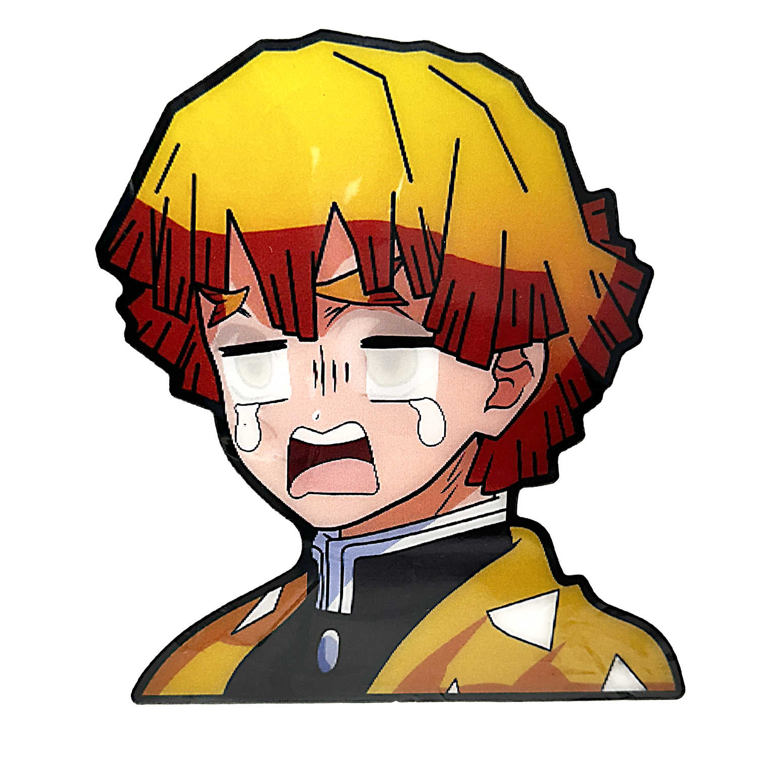 3D3DK112 Kimetsu no Yaiba Zenitsu Agatsuma Face Sticker