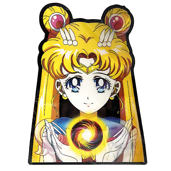 3D3DK114 Anime Sailor Moon Sticker