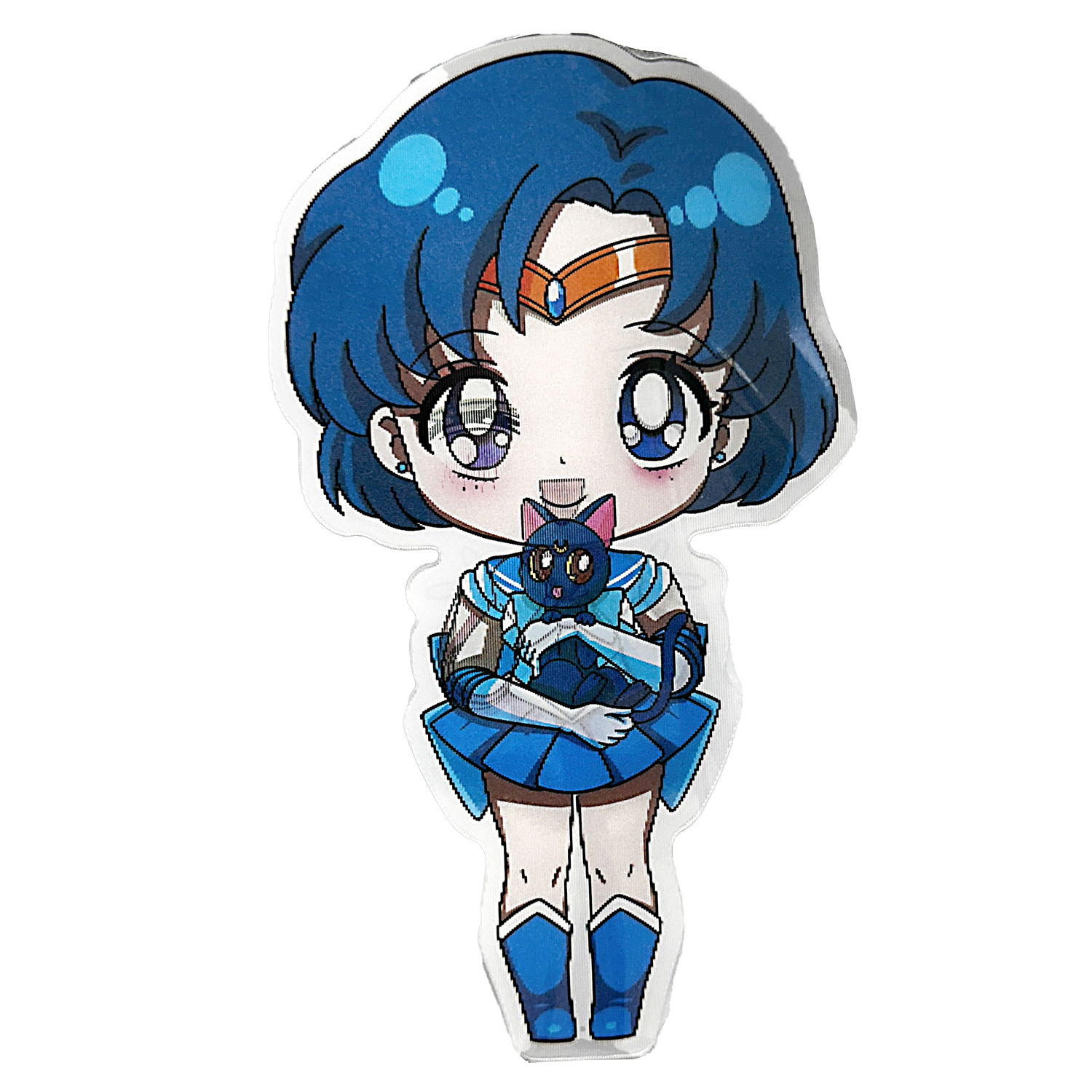 3D3DK117 Anime Sailor Mercury Sticker