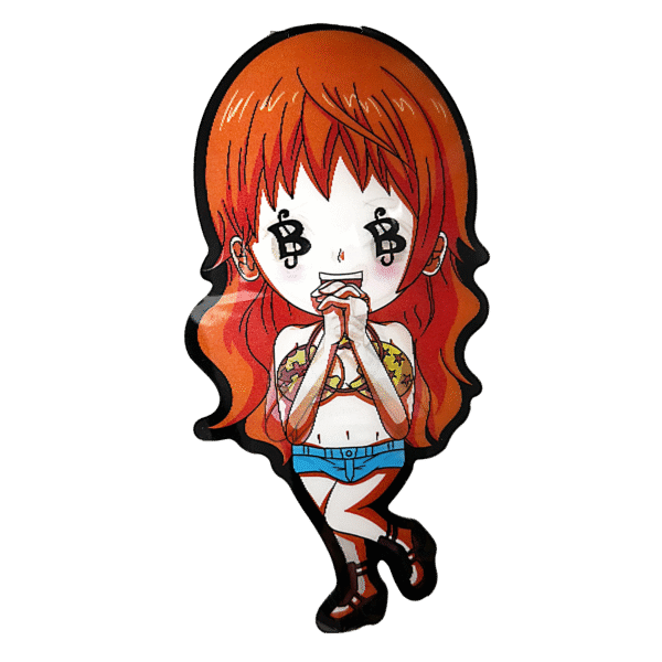 3D3DK120 Anime One Piece Nami Sticker