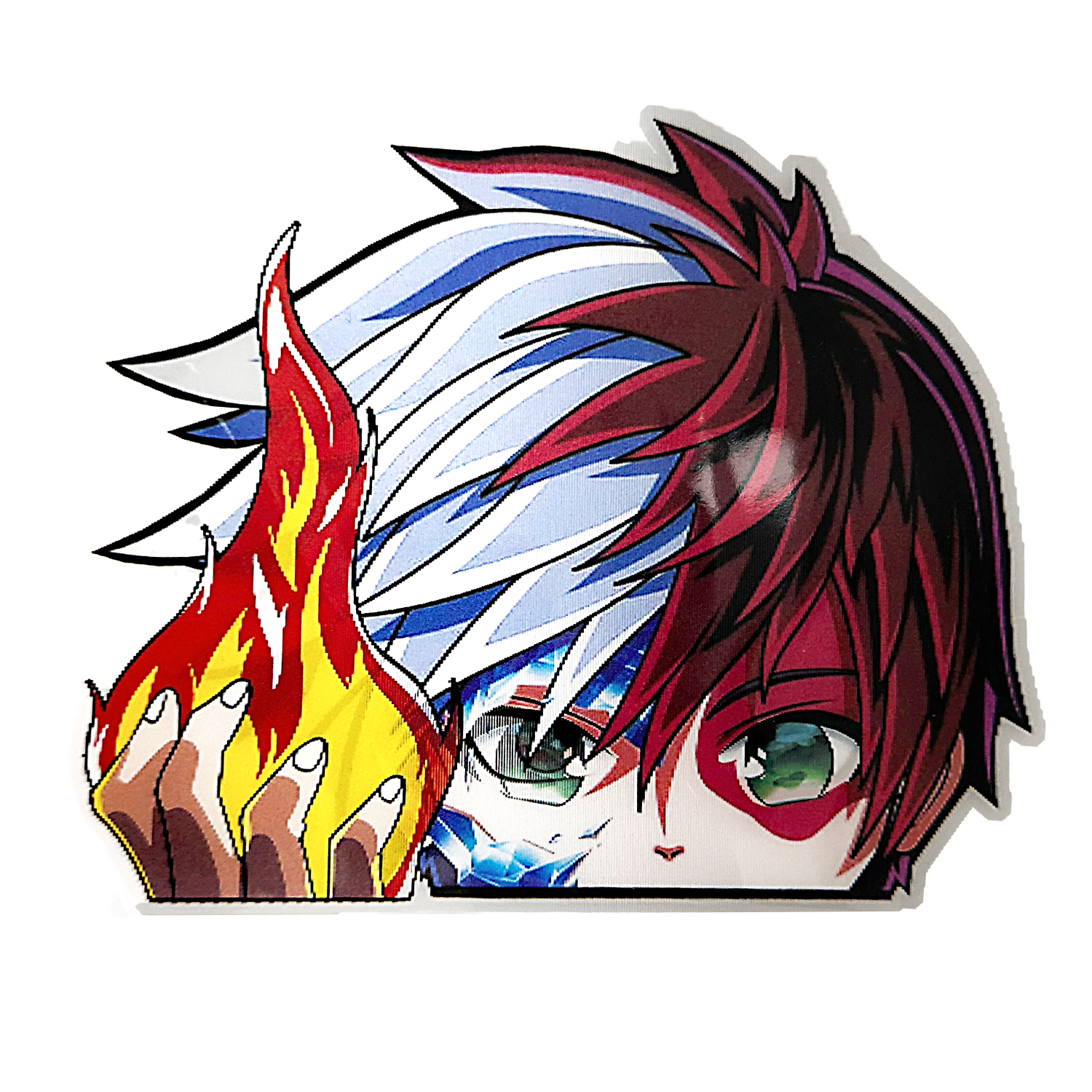 3D3DK125 Anime Shoto Todoroki Sticker