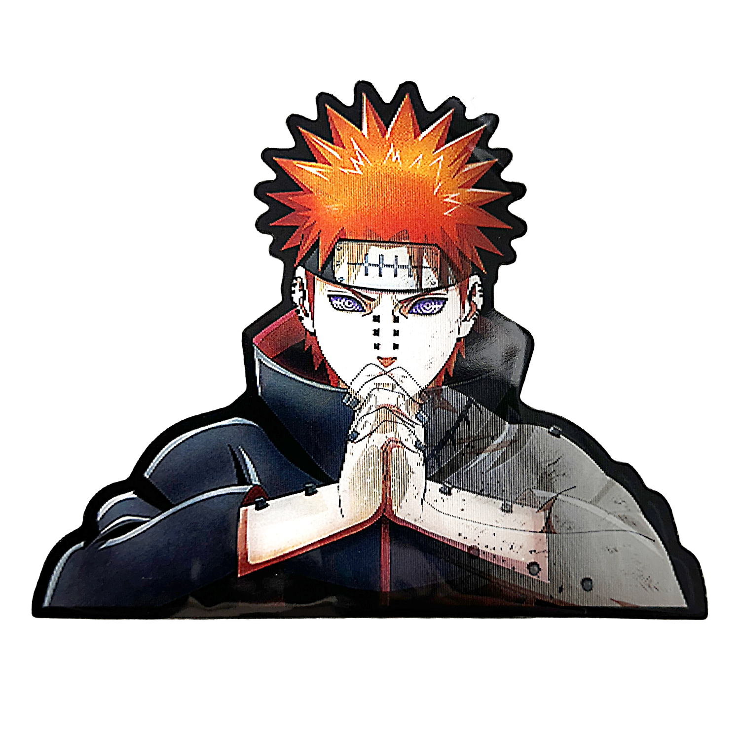 3D3DK129 Anime Naruto Uzumaki Pray Sticker