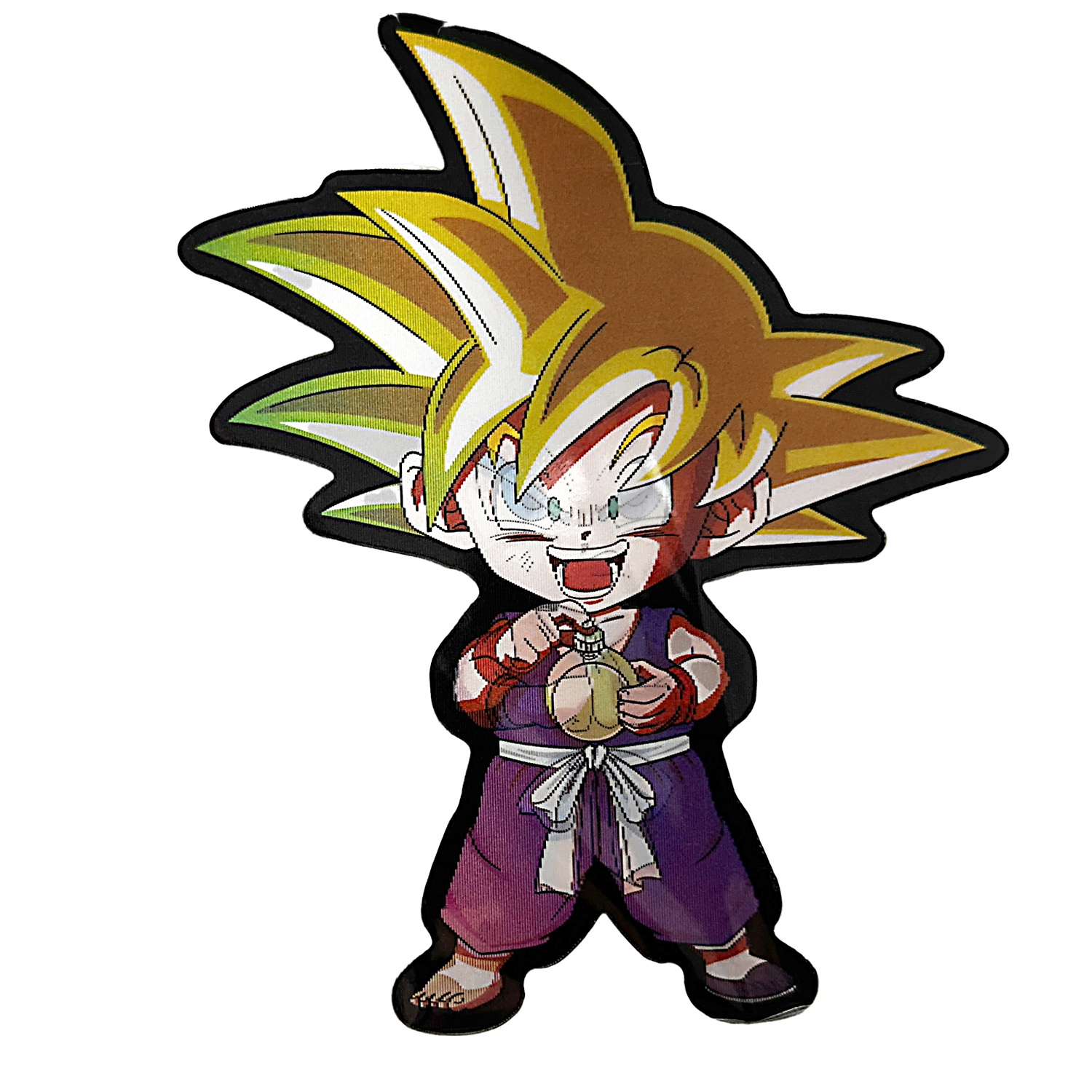 3D3DK133 Anime Dragon Ball Z Goku Mini Sticker