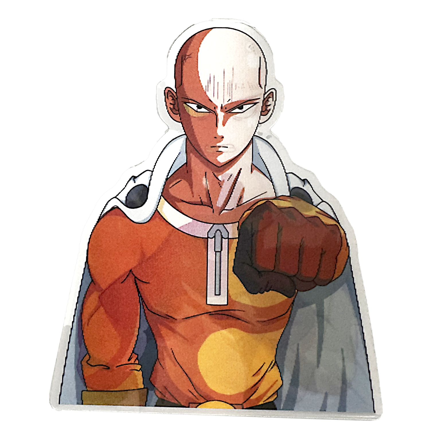 3D3DK139 Anime One-Punch Man Saitama Sticker