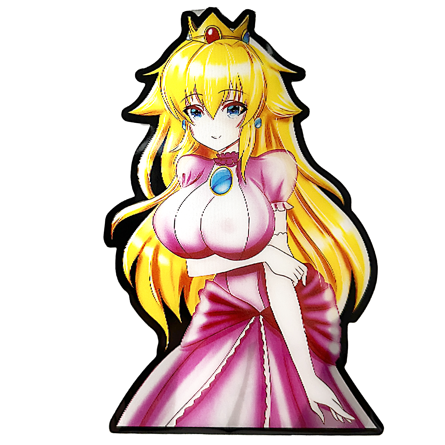 3D3DK170 Anime XXX Princess Peach Sticker