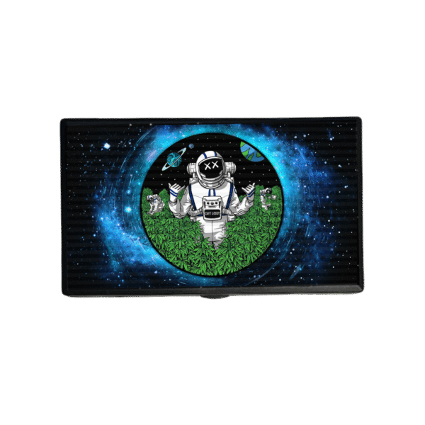 M3DS-002 Get Lost Mini 3D Digital Scale - 3D Flip Effect - Astronaut in Weed