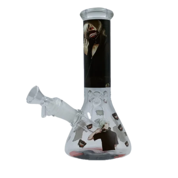 8IB007 - 8-Inch Borosilicate Glass Beaker Water Pipe (Anime Tokyo Ghoul)