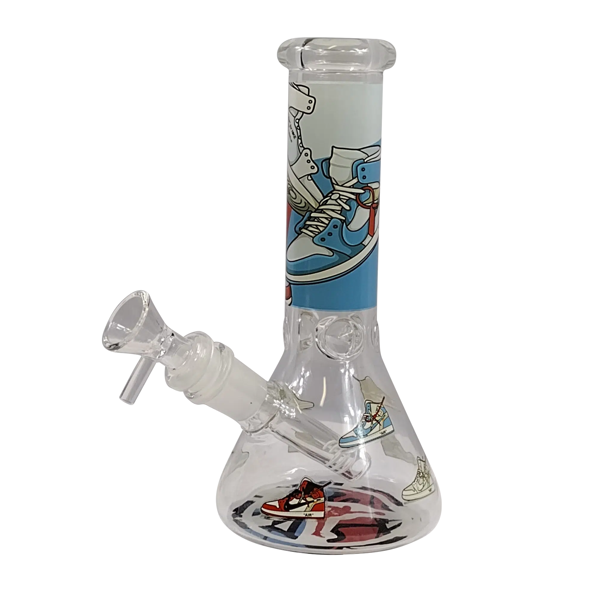 8IB013 – 8-Inch Borosilicate Glass Beaker Water Pipe (Sneaker Shoes)