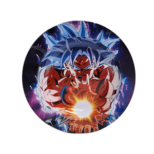 ASH094 Tin Ashtray 5.5″x5.5″ Dragon Ball Z – Goku
