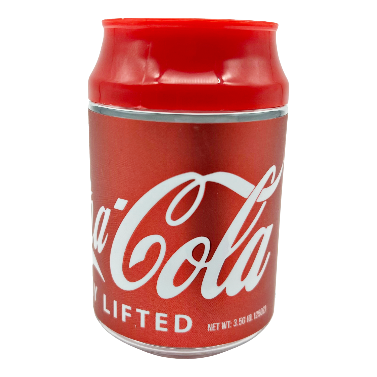 3.5g Plastic Soda Can Jar – (12 Count) Canna-Cola CMB-001