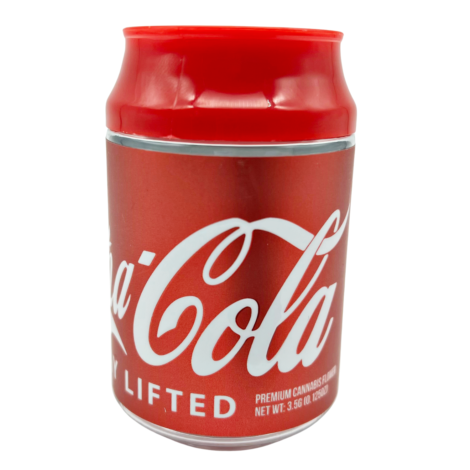 3.5g Plastic Soda Can Jar – (12 Count) Canna-Cola CMB-001