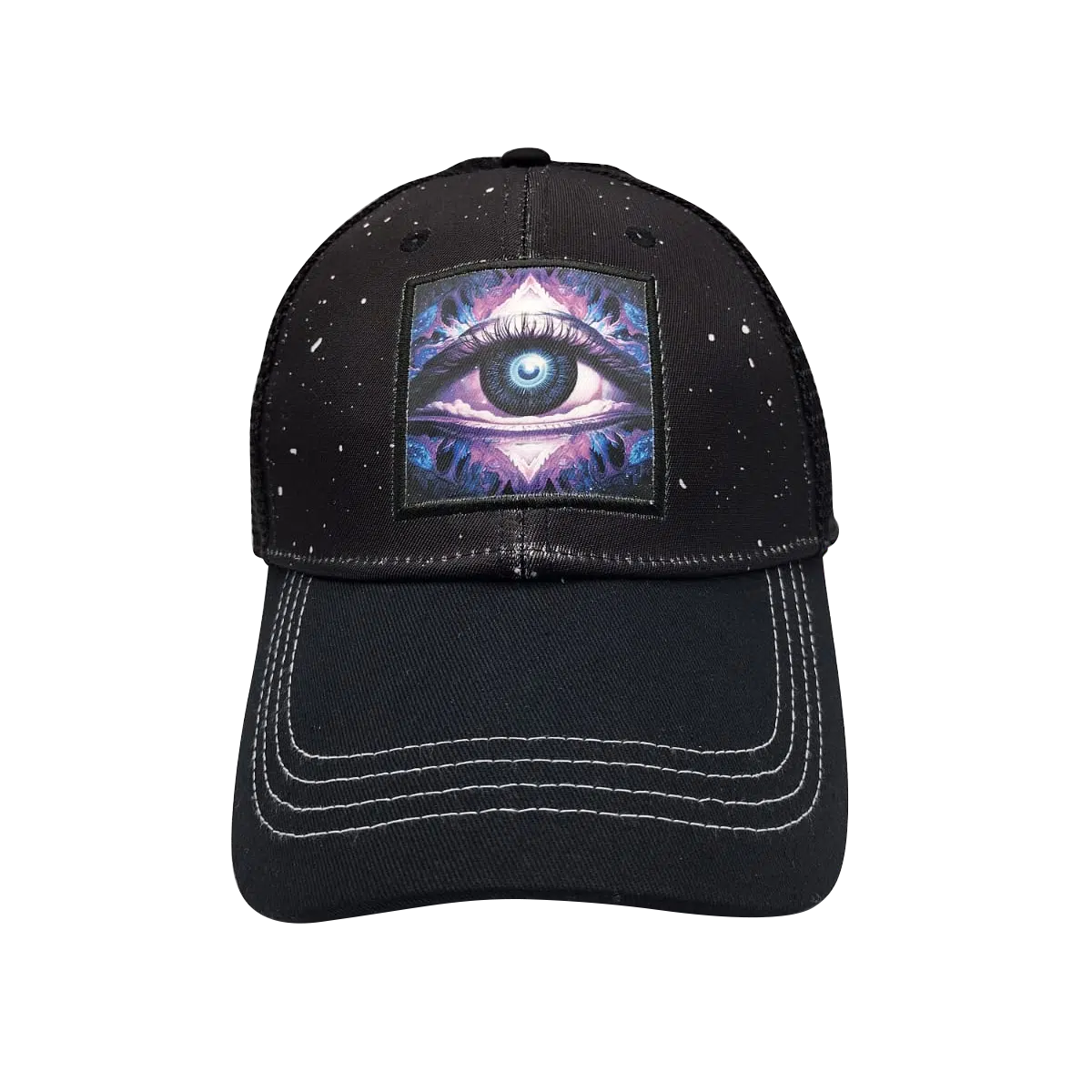 CSPP-013 Get Lost Secret Zipper Pocket Cap – Smell-Proof Stash Hat (Third Eye)
