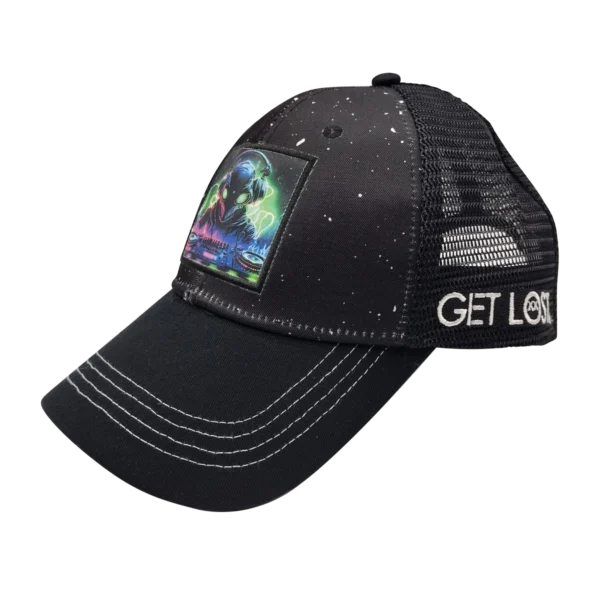 CSPP-018 Get Lost Secret Zipper Pocket Cap – Smell-Proof Stash Hat (Alien Dj) - Image 3
