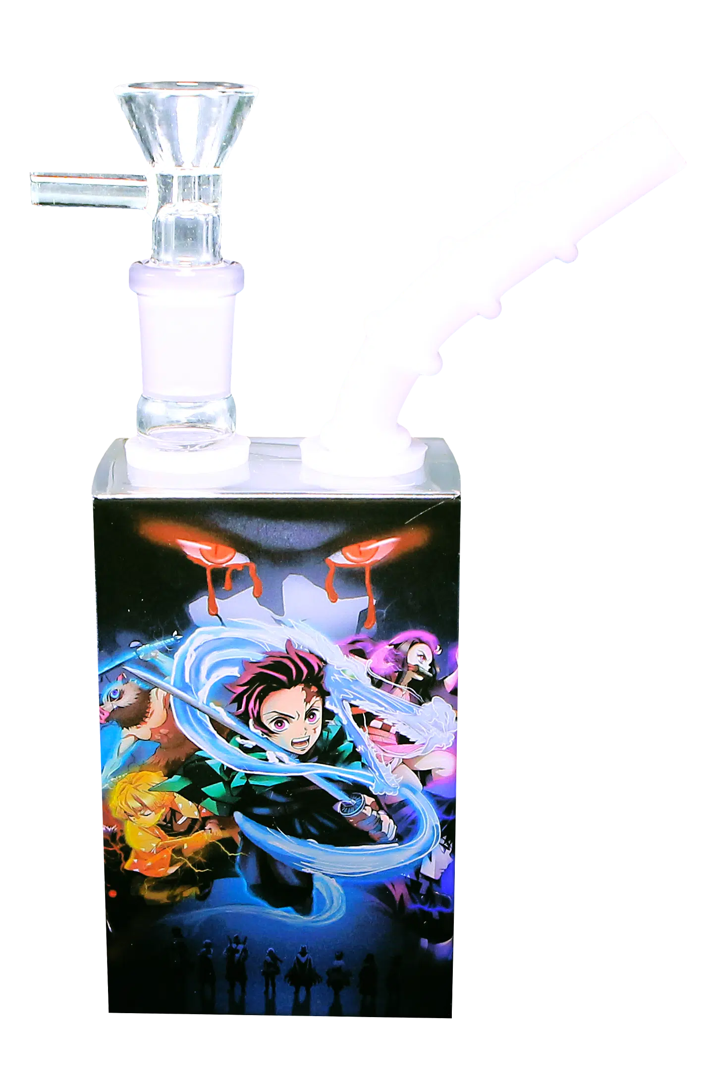 JB-007 Glass Juice Box Pipe (Anime Kimetsu No Yaiba – Tanjiro Kamado)