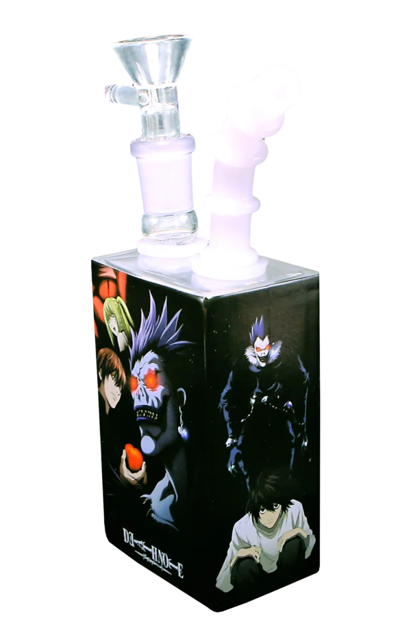 JB-016 Glass Juice Box Pipe (Death Note) - Image 2