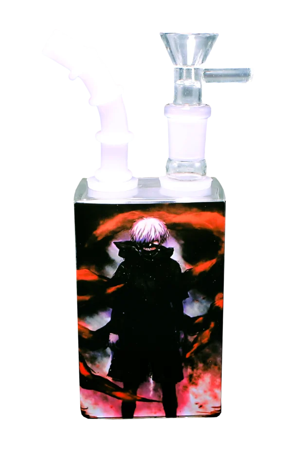 JB-017 Glass Juice Box Pipe (Anime Tokyo Ghoul)