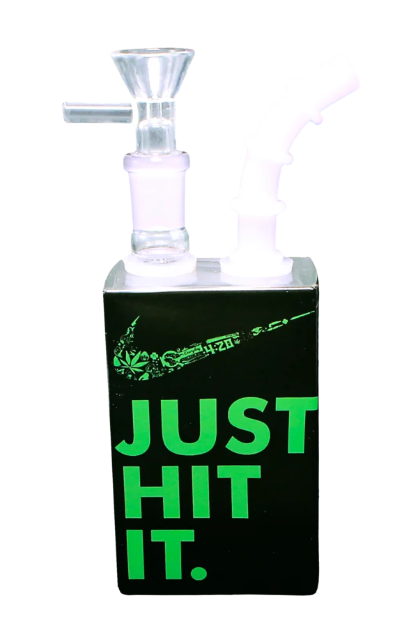 JB-021 Glass Juice Box Pipe (Just Hit It)