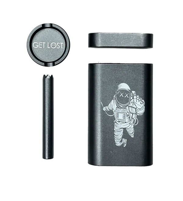 MDG-GRY-003 - Get Lost Aluminum Dugout Grinder (Grey)