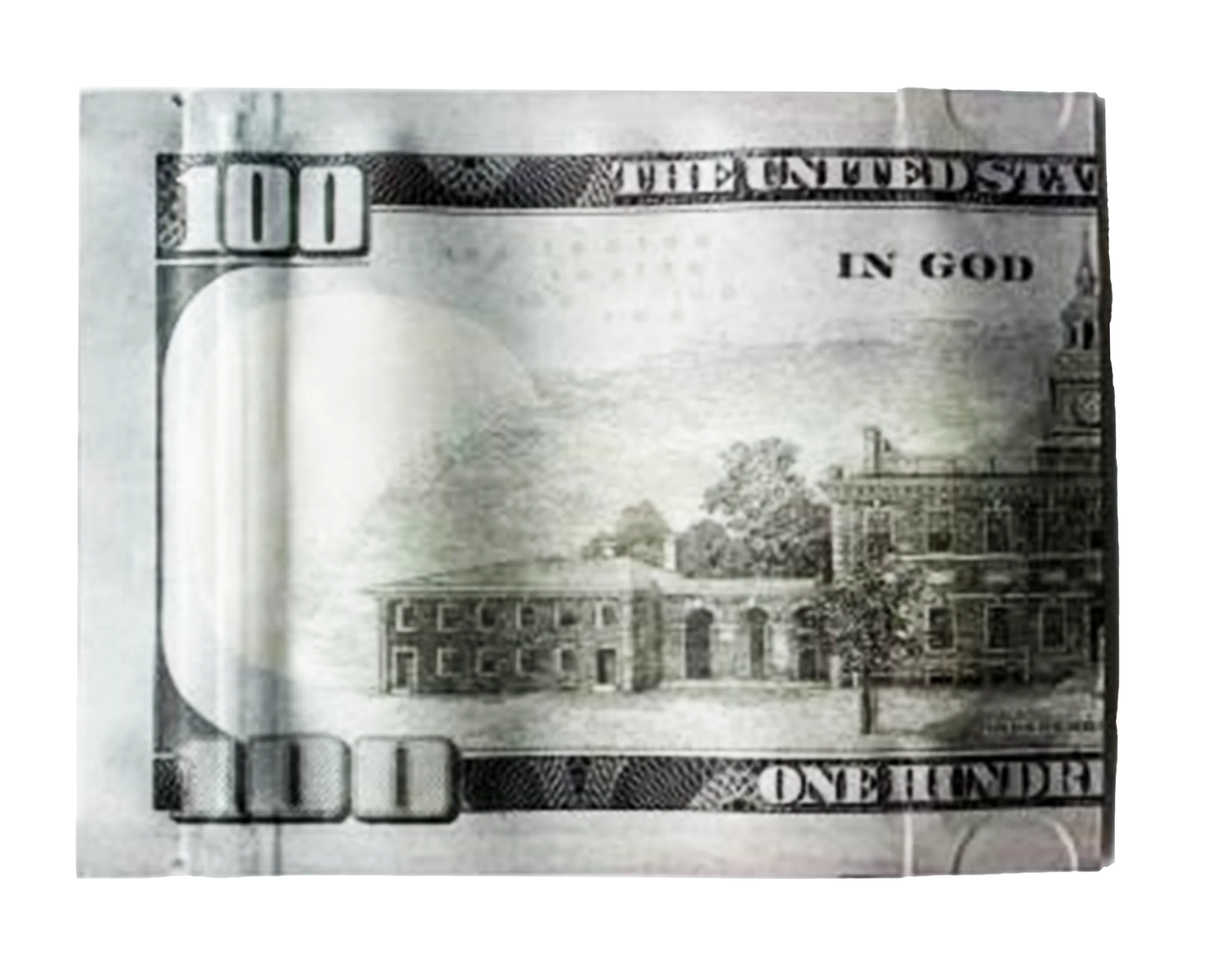 3.5 Gram Money Mylar Bag – Premium Smell-Proof Flower Packaging – Hundred Dollar Bill Back (50 Count) MMB-35G-004
