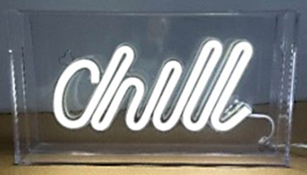 NLB-003 - Neon Light Box - Chill White