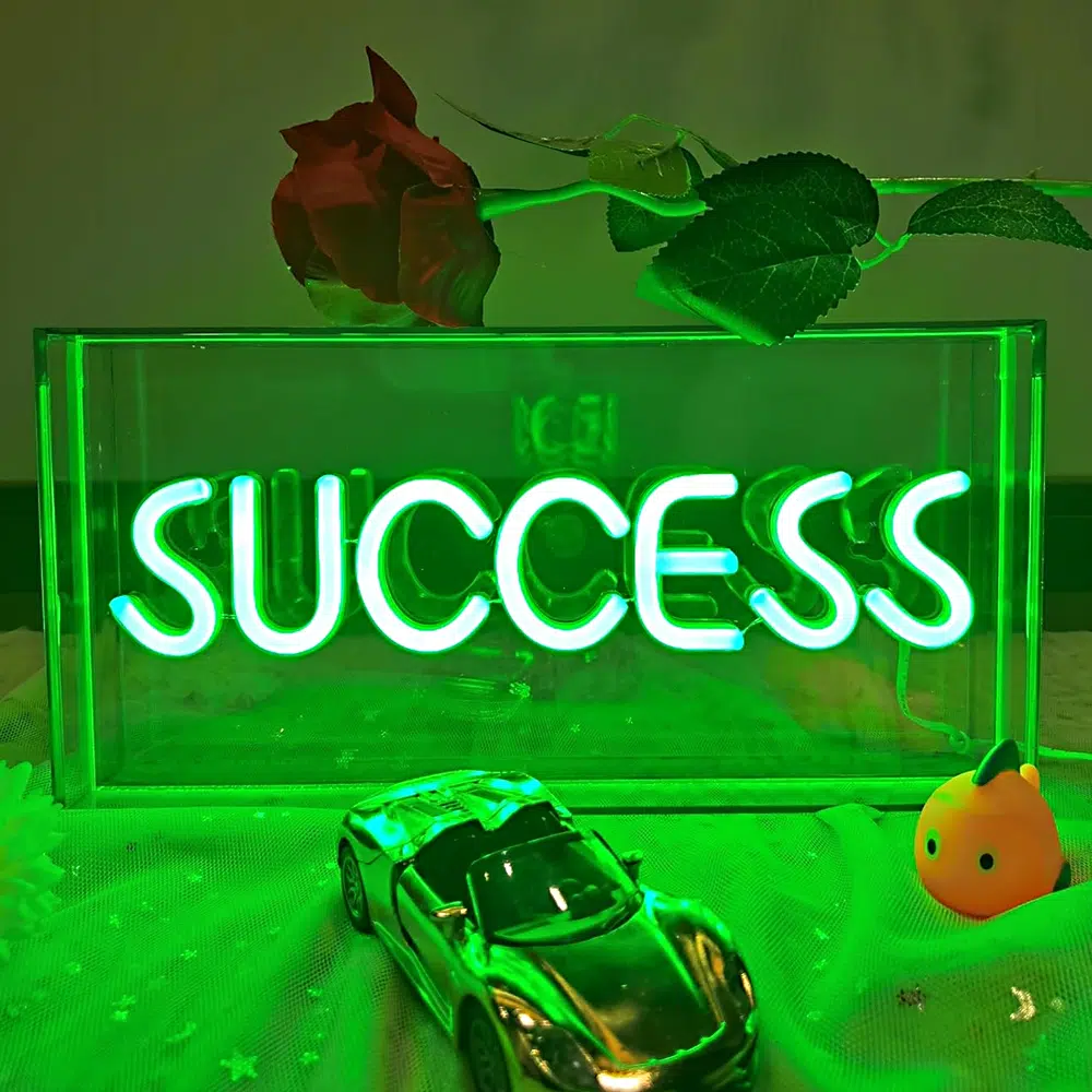 NLB-009 – Neon Light Box – Success