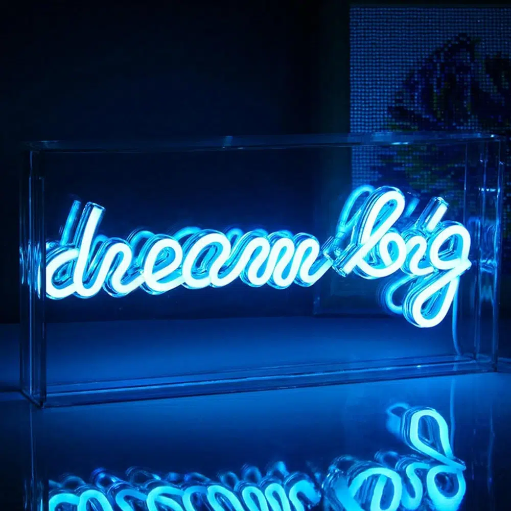 NLB-011 – Neon Light Box – Dream Big