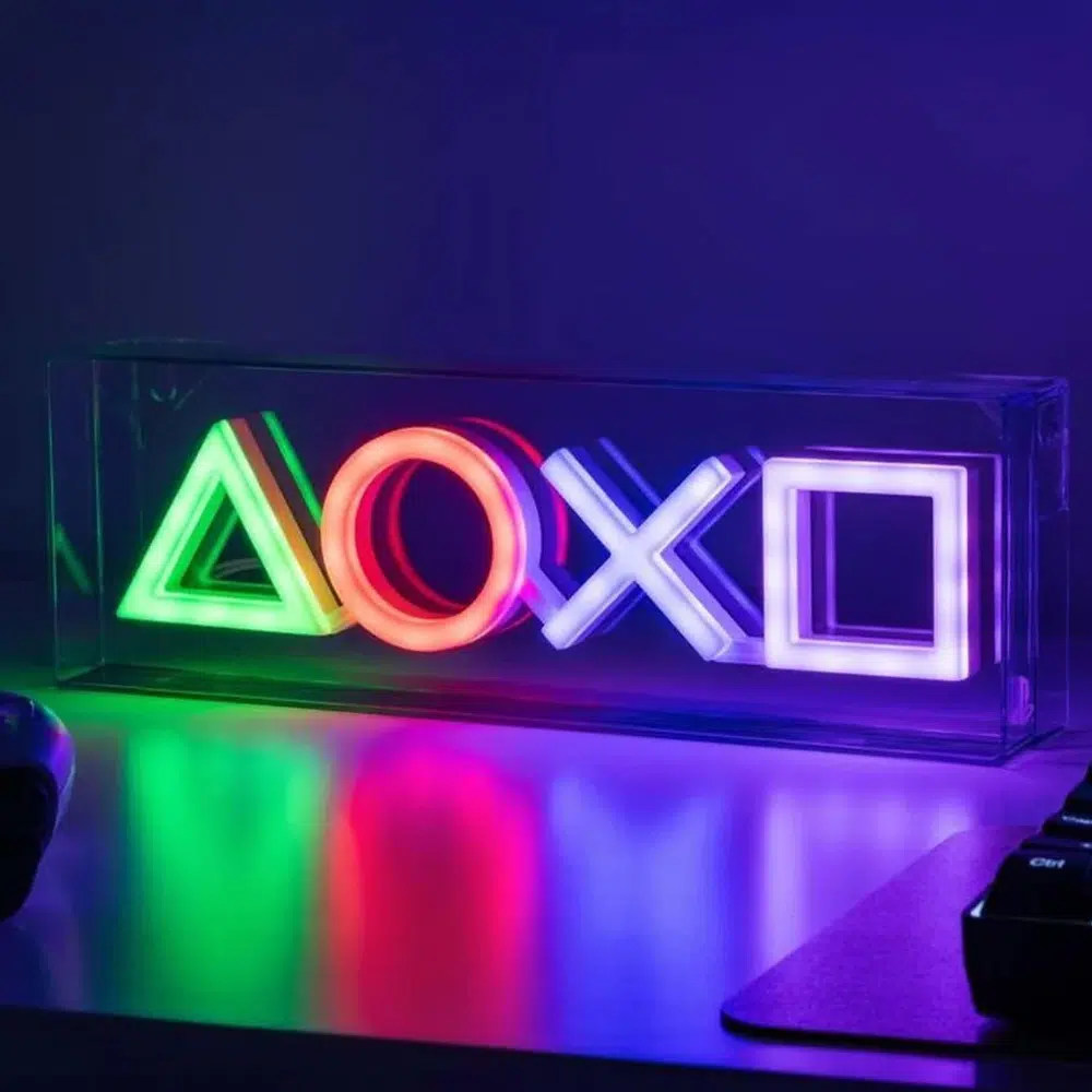 NLB-017 – Neon Light Box – Playstation Control