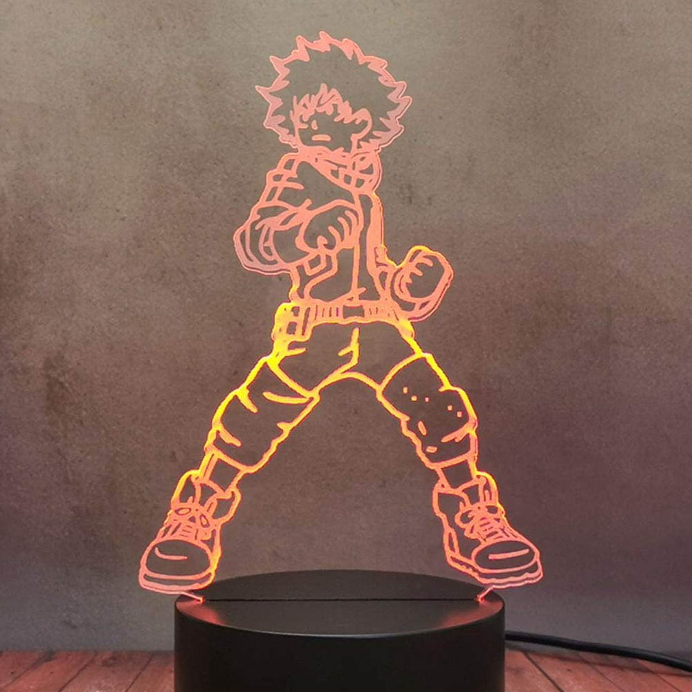 NSL-016 – LED Standing Light – Anime My Hero Academia Deku Midoriya Izuku